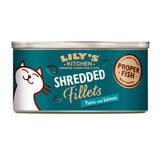 Lily's Kitchen tuna salmon fillets cat food 70g, imported from the UK