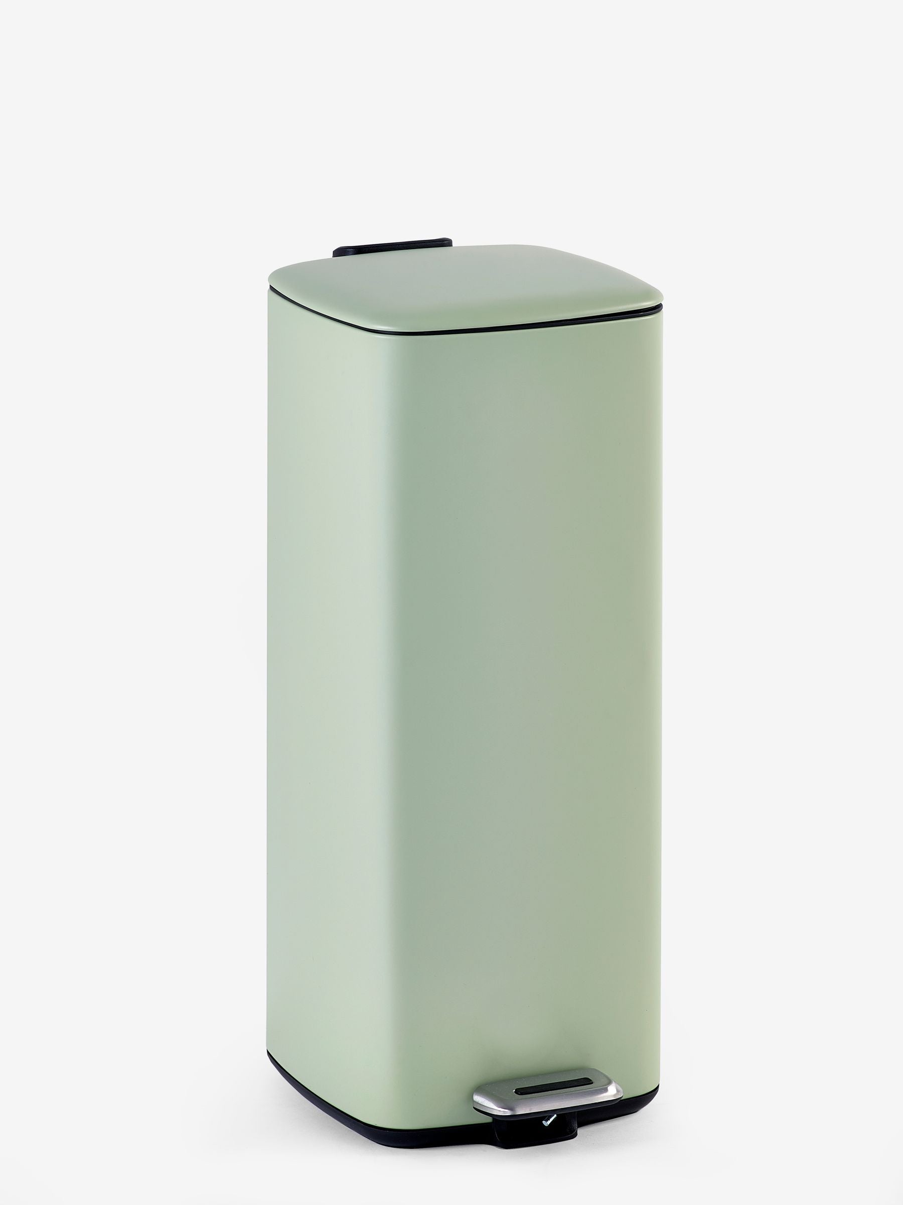 Sage green pedal bin 30L (British brand)