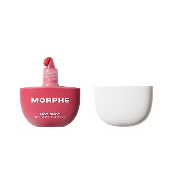 Morphe Hot Shot Blush Drops Fireball shade, imported from the UK
