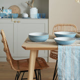 Denby Elements stoneware pasta bowls 22cm set of 4 - British product