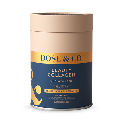 Holland & Barrett Dose & Co Beauty Collagen Powder Supplement 255g- Buy online at McGrocer
