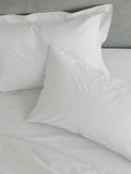 Catherine Lansfield White Easy Care Percale fitted sheet - British product