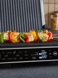 Morphy Richards Black ThermoGrill contact grill, imported from the UK