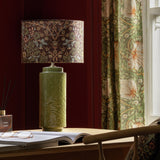 Habitat Blackthorn Green ceramic lamp - British product