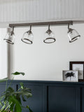 Next brushed nickel ceiling light 4 light - British product