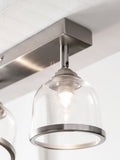 Next brushed nickel ceiling light 4 light - British product