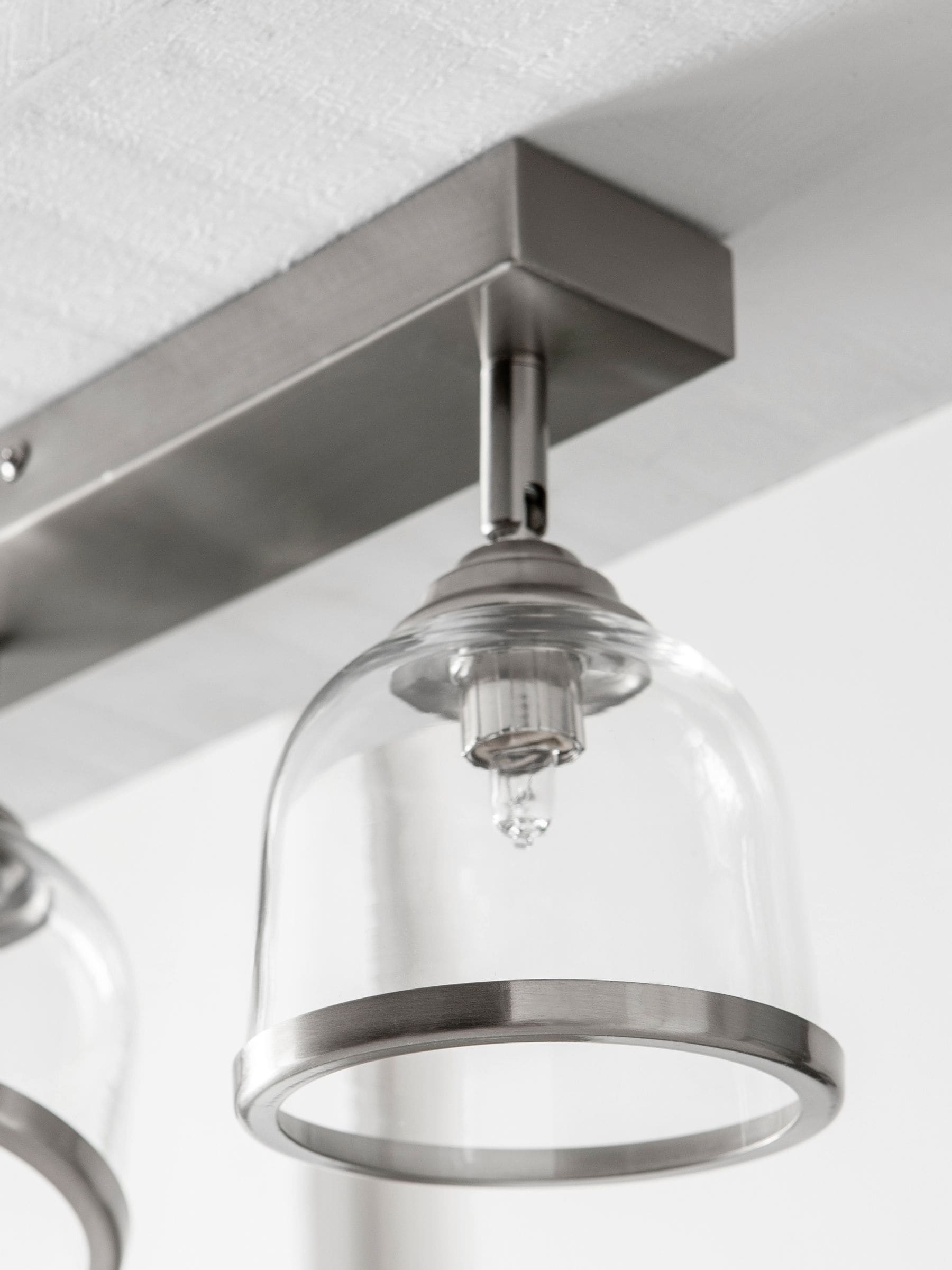 Next brushed nickel ceiling light 4 light - British product