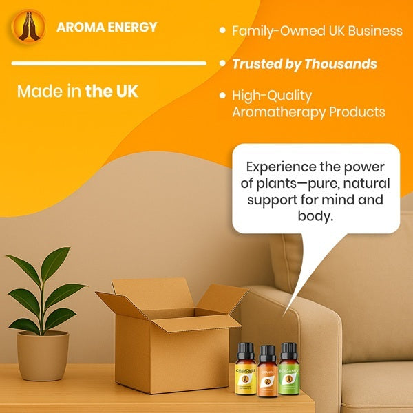 Aroma Energy Eucalyptus Essential Oil 10ml - British product