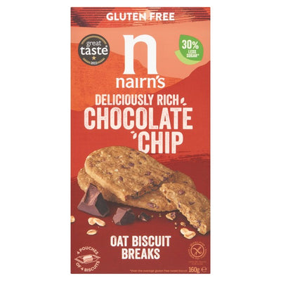 M&S Nairn's Gluten Free Chocolate Biscuit Break 160g- Buy online at McGrocer