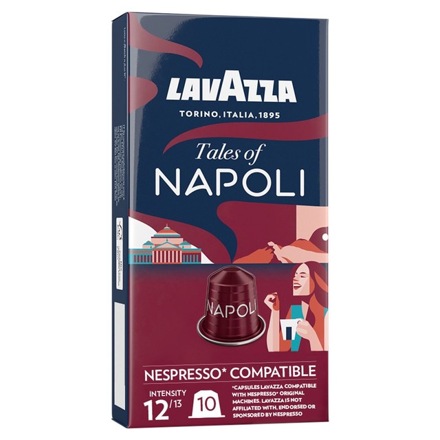 Lavazza Napoli coffee capsules 10 pack, UK version