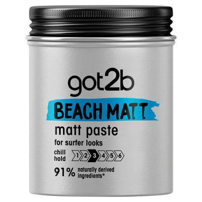 M&S Schwarzkopf got2b Beach Matt Hair Styling Paste 100ml- Buy online at McGrocer