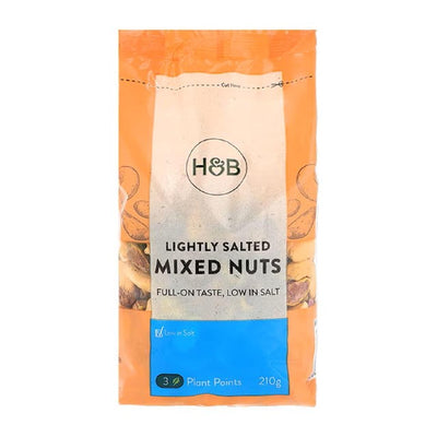 M&S Holland & Barrett Lightly Salted Peanuts Cashews & Pistachios 210g- Buy online at McGrocer