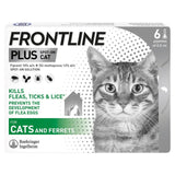 Frontline flea treatment for cats 6 pipettes - British product