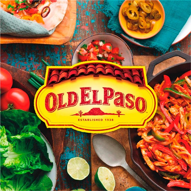 Old El Paso gluten free tortilla wraps 6 pack, imported from the UK