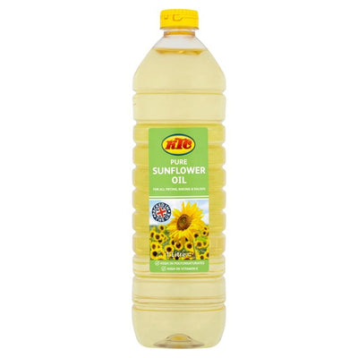 M&S KTC Pure Sunflower Oil Cooking Oil 1L- Buy online at McGrocer