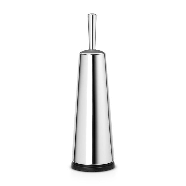 Brabantia toilet brush and holder Brilliant Steel - British product