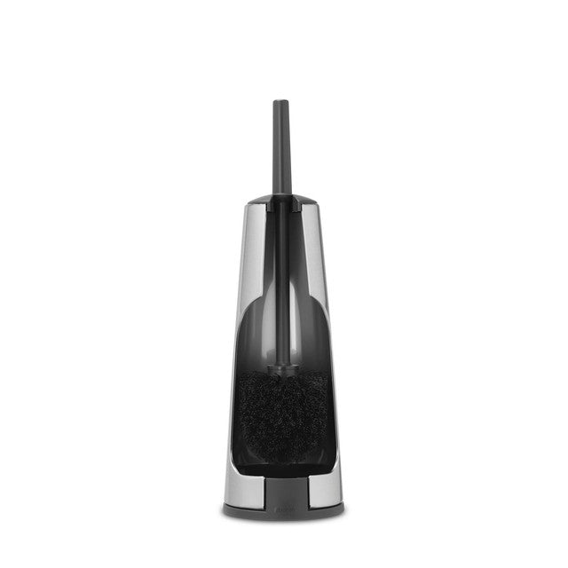 Brabantia toilet brush and holder Brilliant Steel - British product