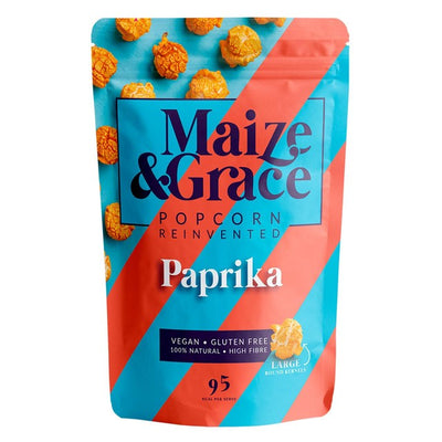 M&S Maize & Grace Paprika Savoury Popcorn 46g- Buy online at McGrocer