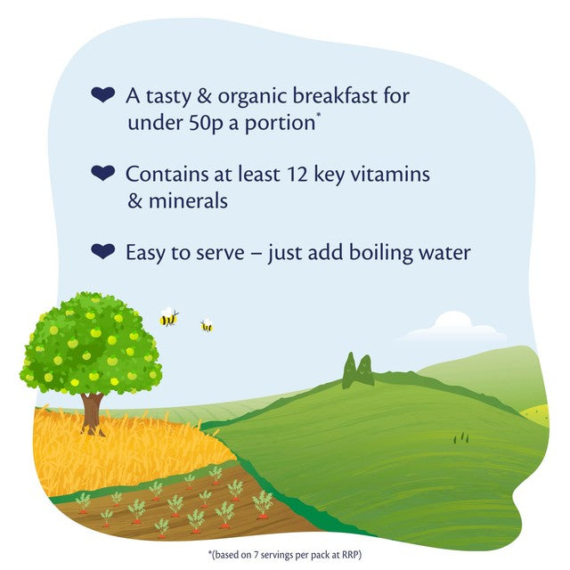 HiPP Organic banana and plum porridge 200g, UK version