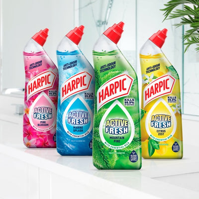 M&S Harpic Active Fresh Pine Toilet Cleaner Gel 750ml- Buy online at McGrocer