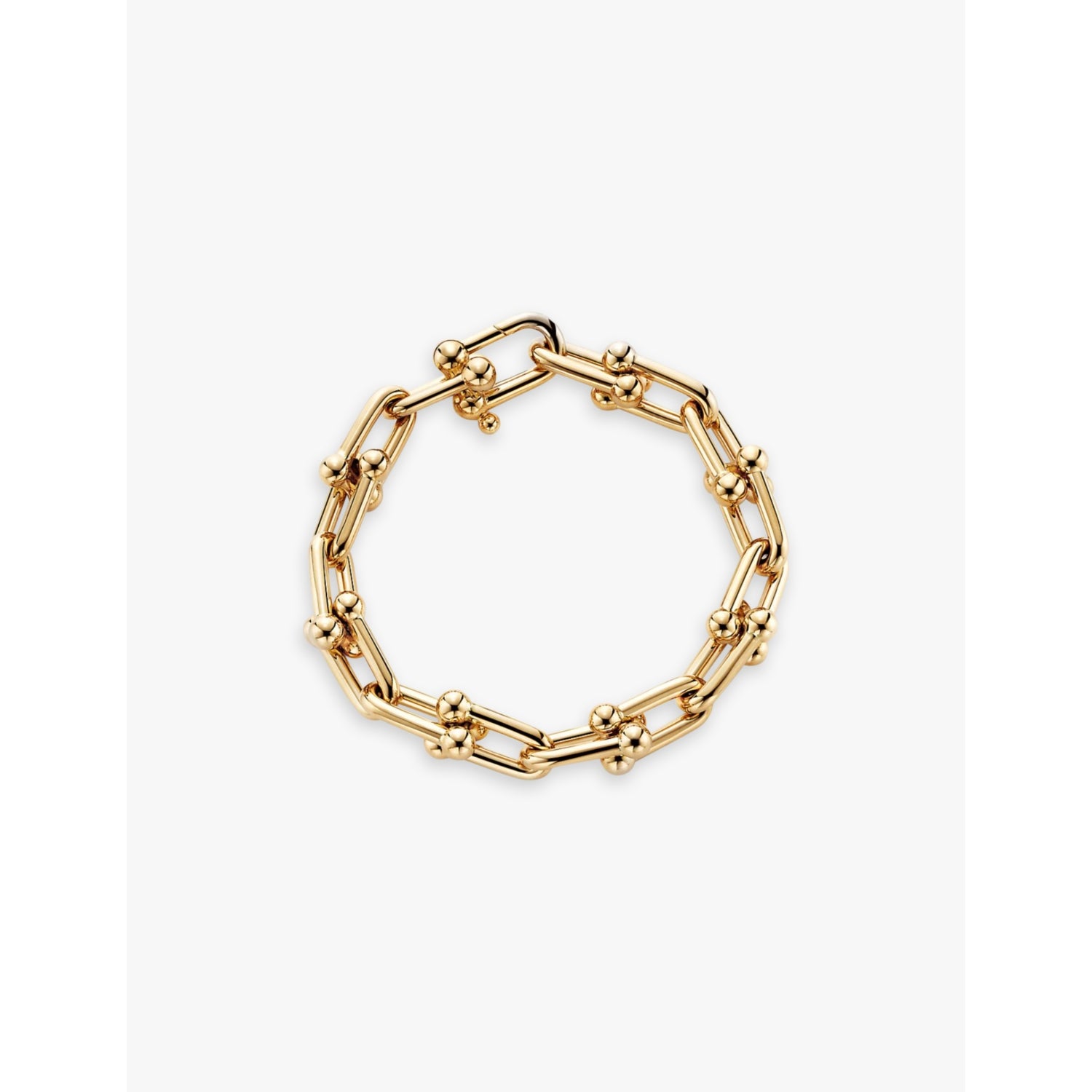 Tiffany 18ct gold link bracelet medium size - British product