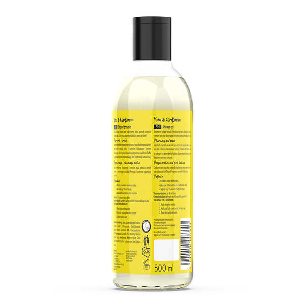 Apis Harmony shower gel yuzu cardamom 500ml, UK version