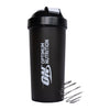 Large Capacity Shaker Bottle with Wire Mixing Ball 1L