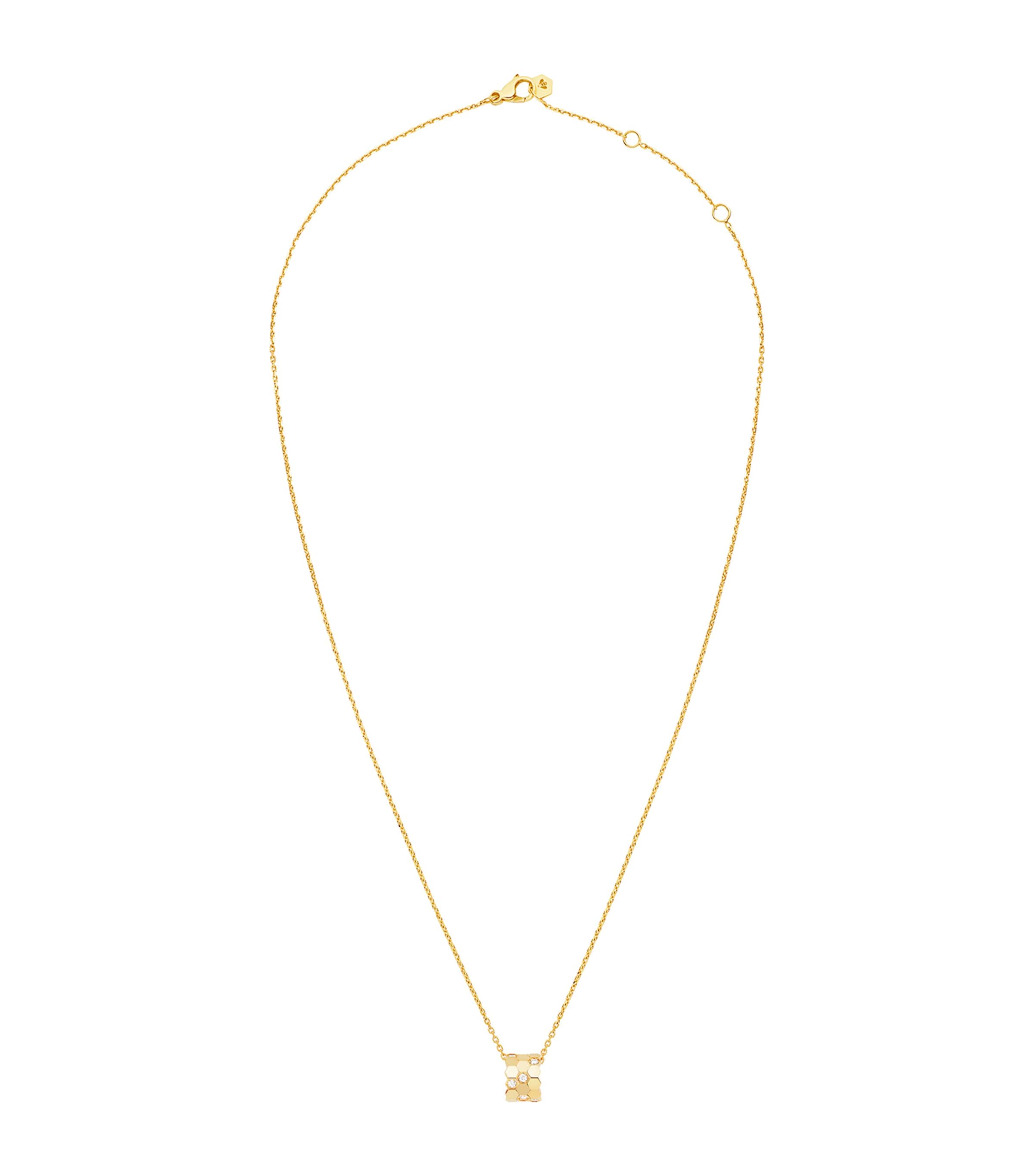 Chaumet yellow gold bee necklace (British brand)