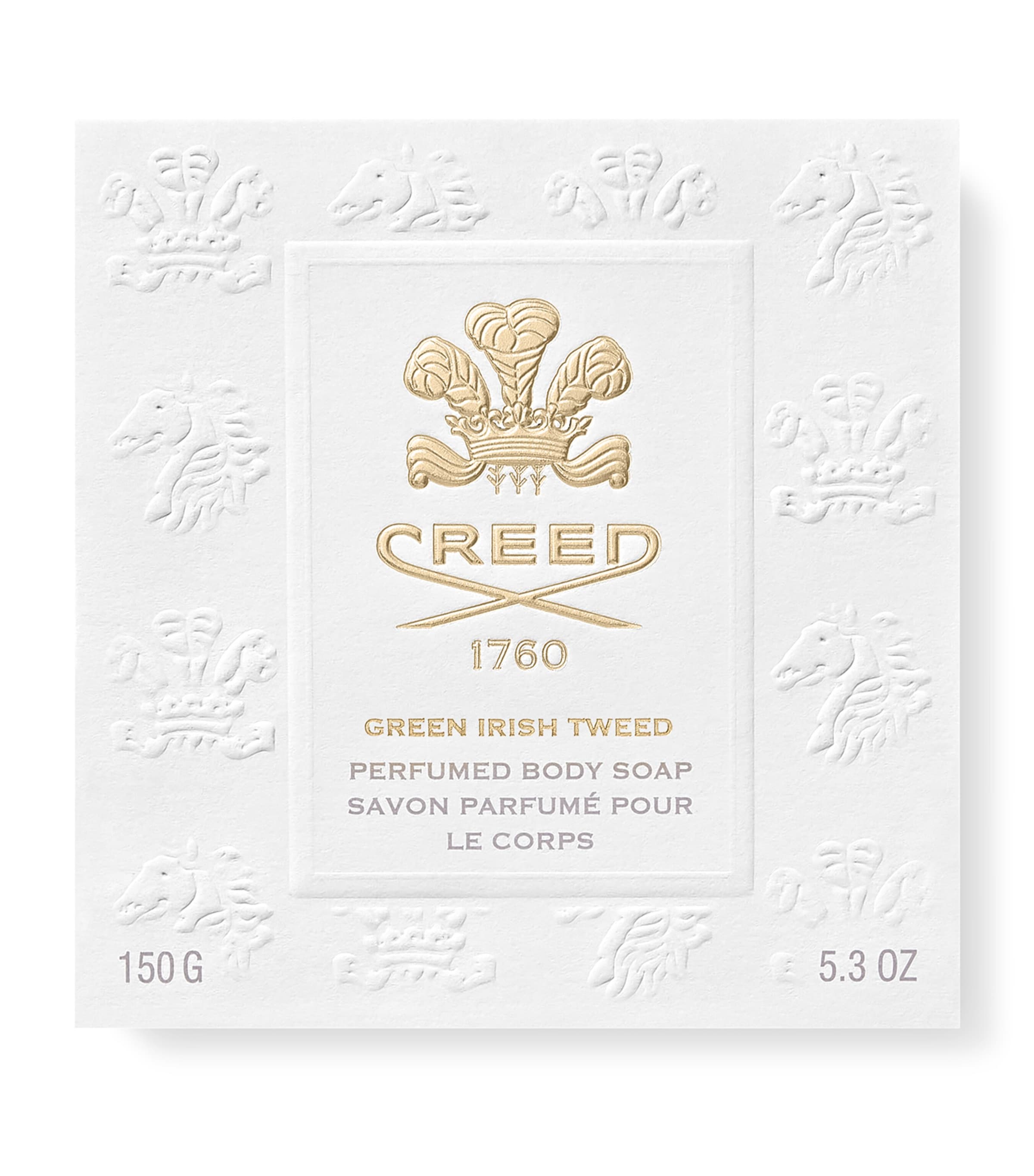Creed Green Irish Tweed perfumed soap 150g, UK version