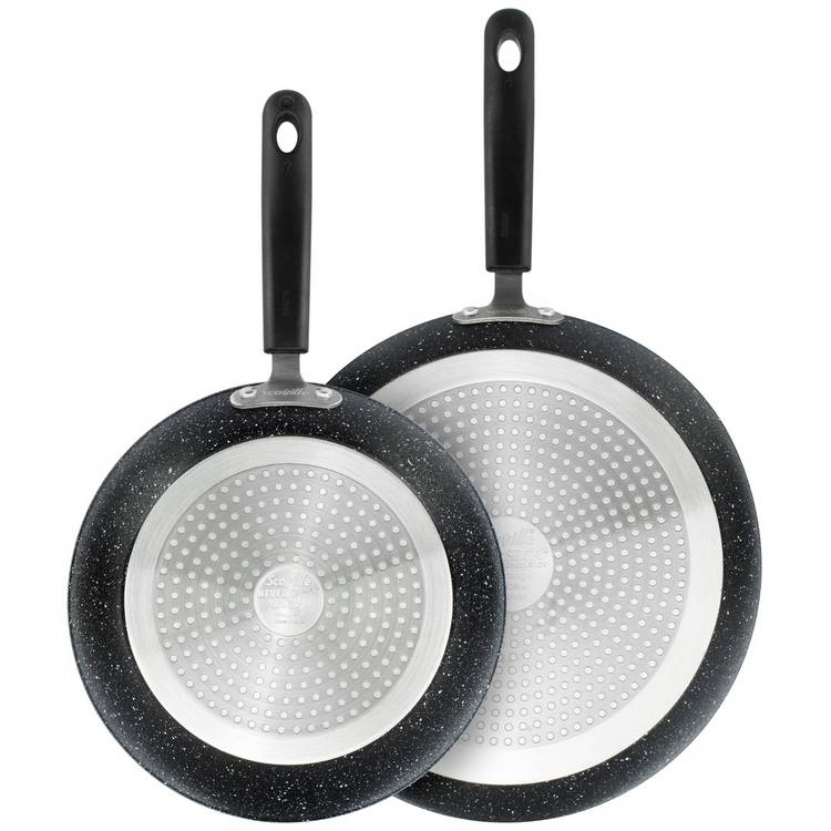 Scoville 2 piece non-stick frying pan set 24cm 28cm - British product