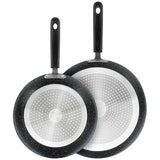 Scoville 2 piece non-stick frying pan set 24cm 28cm - British product