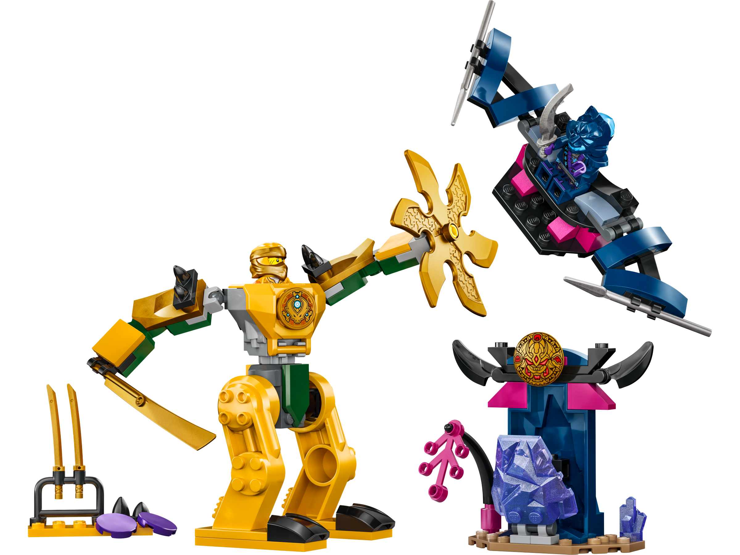 LEGO Ninja Mech Arin's Battle 104 Pieces - British product