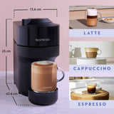 Nespresso Vertuo Pop Barista Bundle coffee machine with Aeroccino, UK version