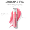 Morphe Dripglass Glazed Lip Gloss Peach Prism, imported from the UK