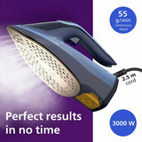 Philips Series 8000 SteamGlide steam iron (British brand)