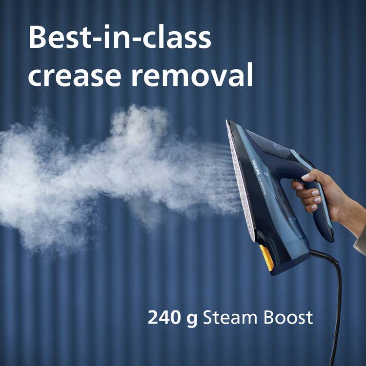 Philips Series 8000 SteamGlide steam iron (British brand)