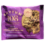 Rhythm 108 hazelnut chocolate praline filled cookie 50g, imported from the UK