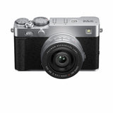 Fujifilm X-E5 silver mirrorless camera with XF23mm lens (British brand)