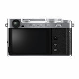 Fujifilm X-E5 silver mirrorless camera with XF23mm lens (British brand)