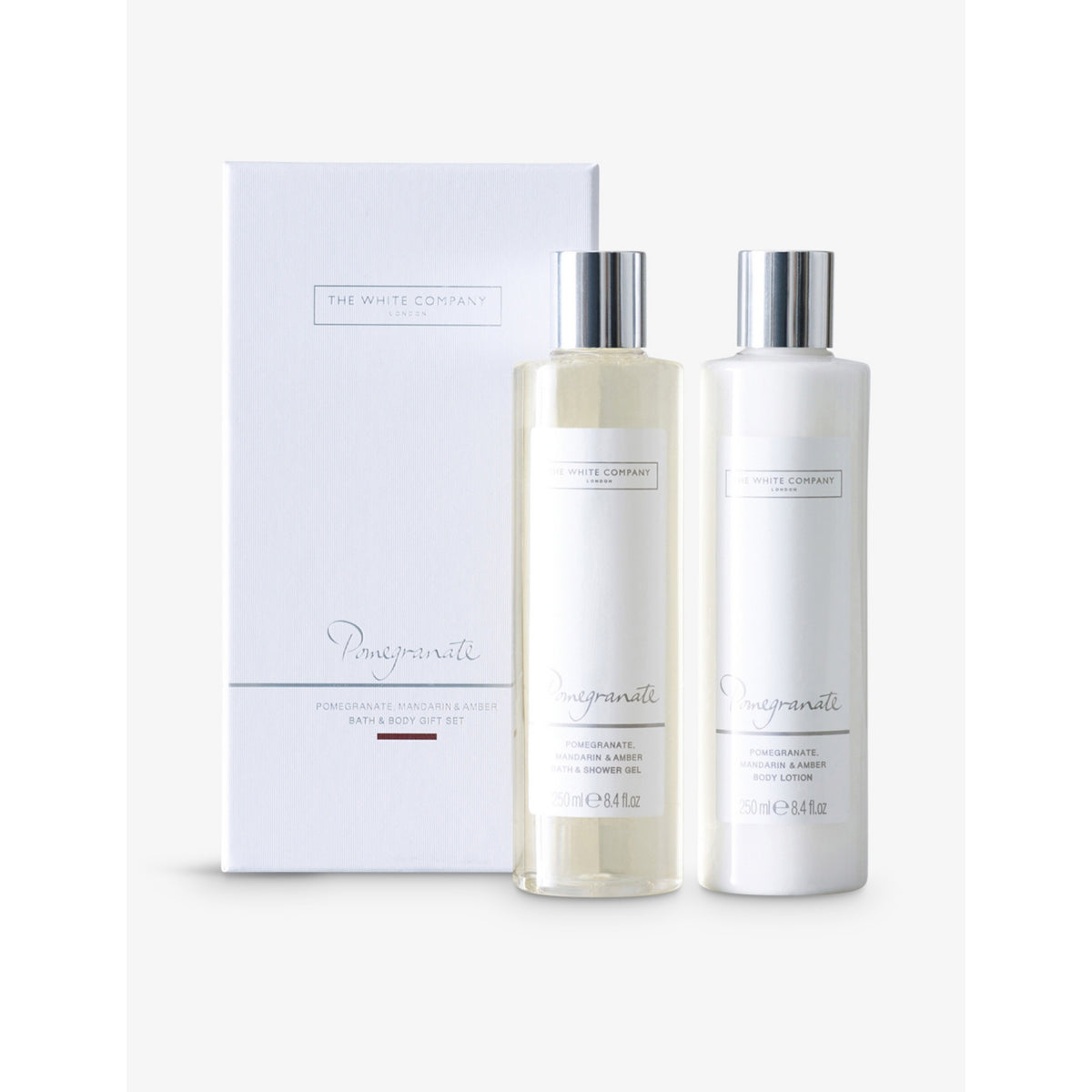 The White Company Pomegranate bath and body gift set - British product