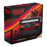 Stranger Things Demogorgon cassette alarm clock 14.6cm (British brand)