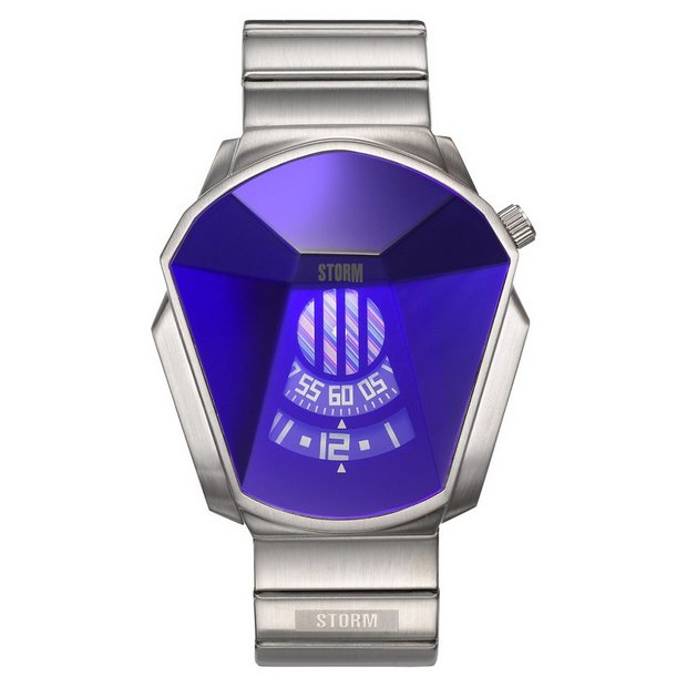 STORM Darth blue dial stainless steel watch, UK version