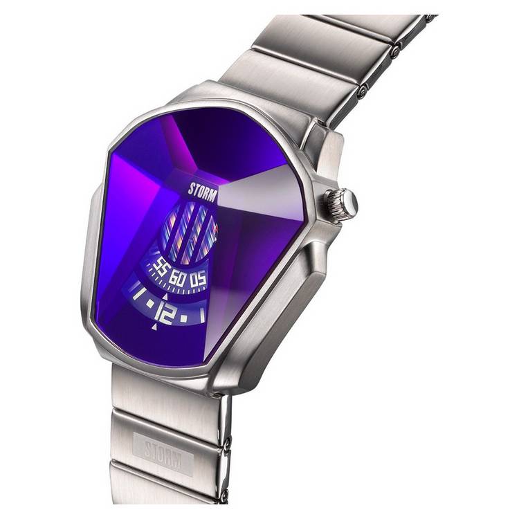 STORM Darth blue dial stainless steel watch, UK version