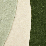 Habitat abstract circle wool cut pile rug 120x120cm (British brand)