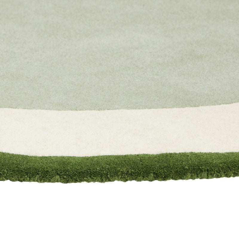Habitat abstract circle wool cut pile rug 120x120cm (British brand)