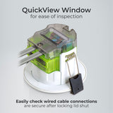 Luceco Ftype MK2 fire rated LED downlight - British product