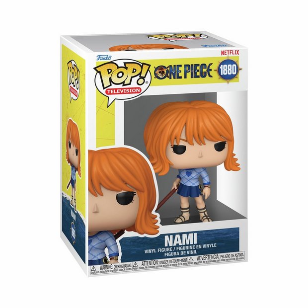 Funko POP! Nami One Piece vinyl figure 3.8 inches - British product