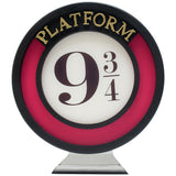 Warner Brothers Harry Potter Platform 9 3/4 lamp white 21cm - British product