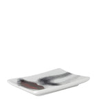 Fornasetti rectangular porcelain ashtray with whimsical design - British product