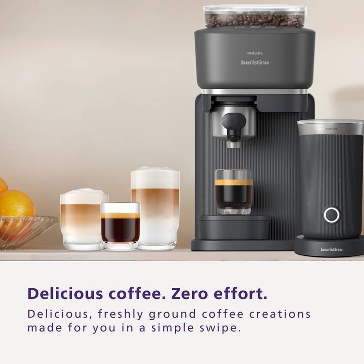 Philips Baristina bean to cup coffee machine, UK version